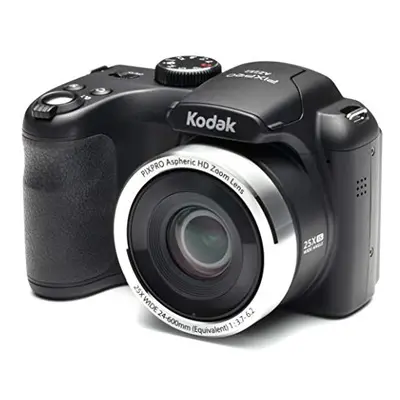 Kodak PIXPRO AZ252 Point & Shoot Digital Camera with LCD, Black