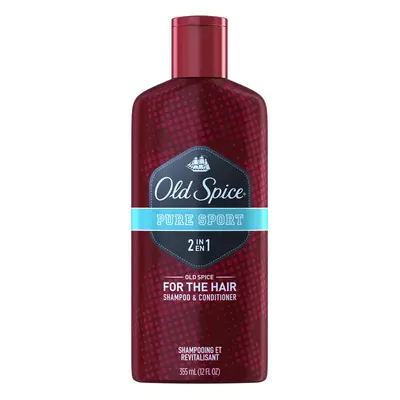 Old Spice Pure Sport 2in1 Men's Shampoo and Conditioner Fl Oz