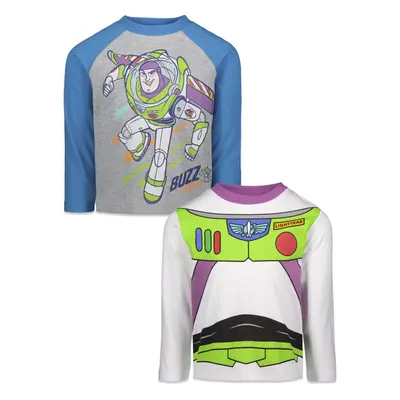 Disney Pixar Toy Story Buzz Lightyear Toddler Boys Pack Graphic T-Sh