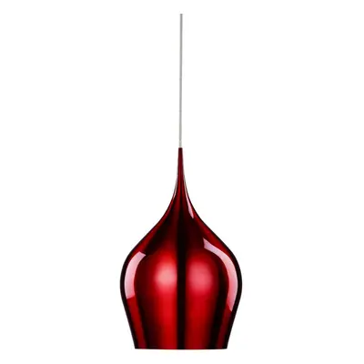 1 LIGHT RED PENDANT