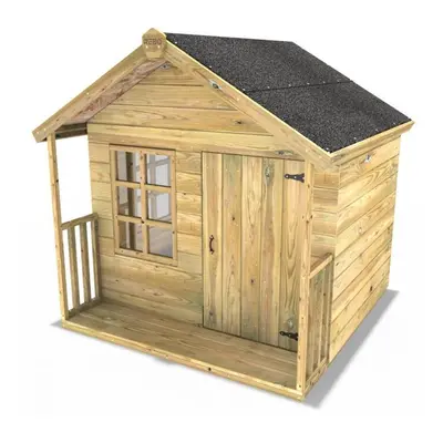 (Woodpecker) Rebo 5FT x 5FT Childrens Wooden Garden Playhouse