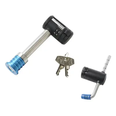 Master Lock 1481DAT Stainless Steel Barbell Receiver and Adjustable Coupler Lock Set