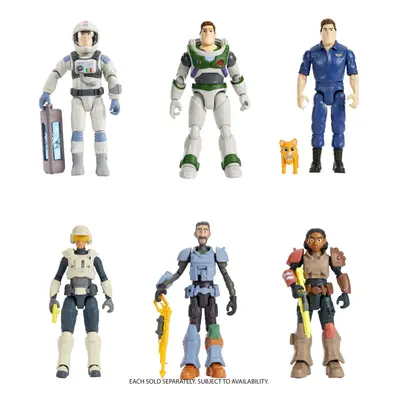 Mattel Disney and Pixar Lightyear Character Action Figure Collection