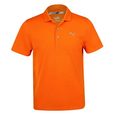 Puma Golf Boys Polo Vibrant Orange x Large