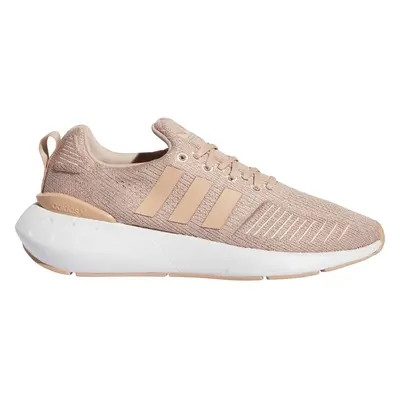 adidas Women's Swift Run Sneaker Ash Pearl/Ash Pearl/White M US