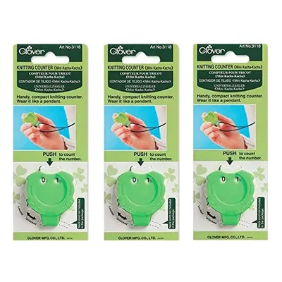 Clover Knitting Stitch Counter Mini Kacha-Kacha (3 Pack)