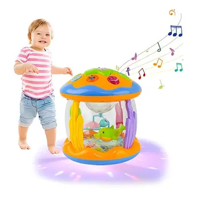 Musical Toy, Ocean Projector Baby Light Up Toys with Music, Early Learning Light Up Toy, Baby Se