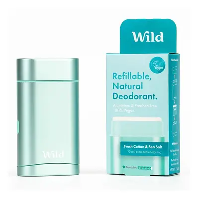 Wild Aqua Case Cotton Deodorant Pack 40g (Pack of 8)