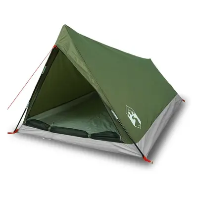 (olive green) vidaXL Camping Tent 2-Person Lightweight Tent Dome Tent Waterproof