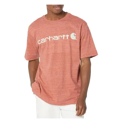 carhartt Mens Big & Tall Loose Fit Heavyweight Short-Sleeve Logo graph