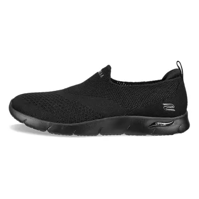 Skechers Womens Arch Fit Refine - Don't Go Sneaker Black 6.5 US