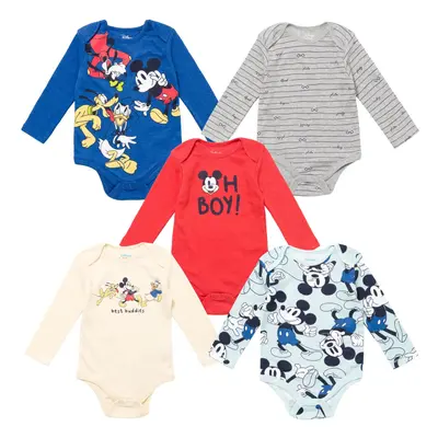 Disney Mickey Mouse Goofy Donald Duck Pluto Newborn Baby Boys Pack B