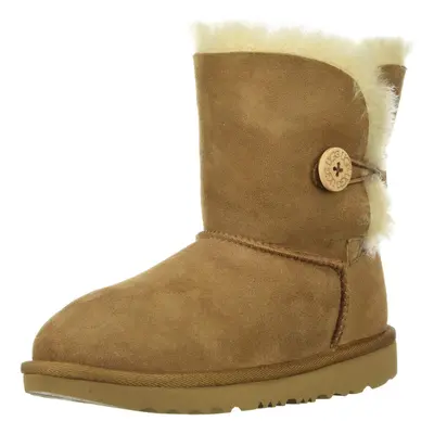 UGG Unisex-Child Bailey Button Ii Boot Chestnut