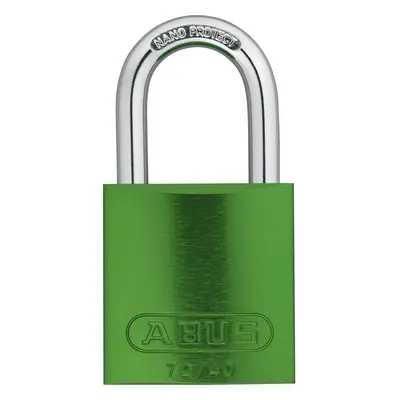 Abus KA 72/40 Aluminum Safety Padlock Keyed Alike Inch Shackle Count Green