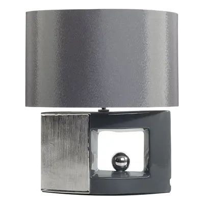 Table Lamp DUERO Porcelain Dark Grey