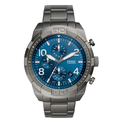 Fossil Men's Bronson Quartz Stainless Steel Chronograph Watch Color: