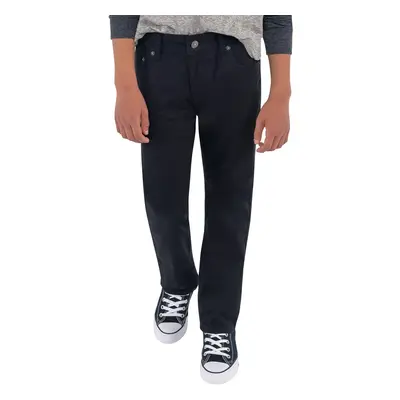 Levi's Boys' Big Slim Fit Uniform Pants Black