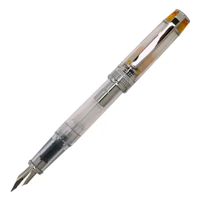 Pilot Prera Iro-Ai Medium-Nib Transparent Orange Body Fountain Pen (FPRN-350R-TOM)