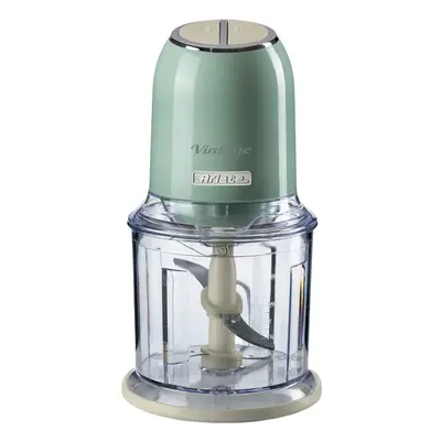 Ariete 438/04 Vintage Mini Chopper, 400W, 600ml Graduated Beaker, Speeds, Stainless Steel Blades