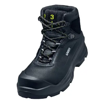 (Black, UK) uvex Safety Boots S3 100% Metal-Free ESD Rated