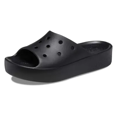 Crocs Women's Classic Slide | Platform Sandals Black Numeric_7