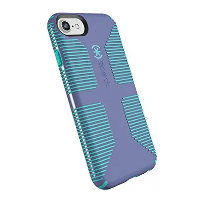 Speck Products CandyShell Grip iPhone SE Case/iPhone 8/7/6S/6 - Wisteria Purple/Mykonos Blue