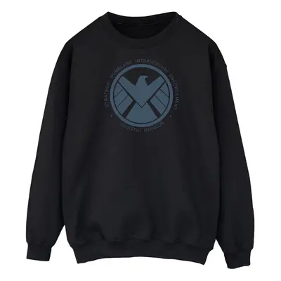 (4XL, Black) Marvel Mens Agents Of SHIELD Logistics Division Sweatshirt