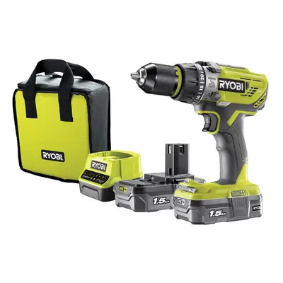 Ryobi ONE+ Compact Combi Drill Kit (2x 1.5Ah) 18V R18PD31-215S