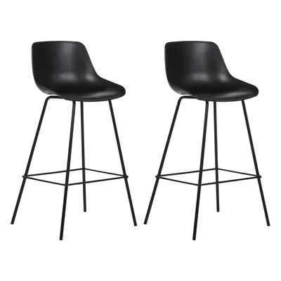 Set of Bar Chairs EMMET Black