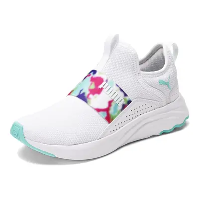 PUMA Softride Sophia Slip-On Bleached Bright Women's Sneaker 6.5 B(M)