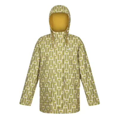 (18 UK, Yellow) Regatta Womens/Ladies Orla Kiely Swing II Tall Flowers Waterproof Jacket