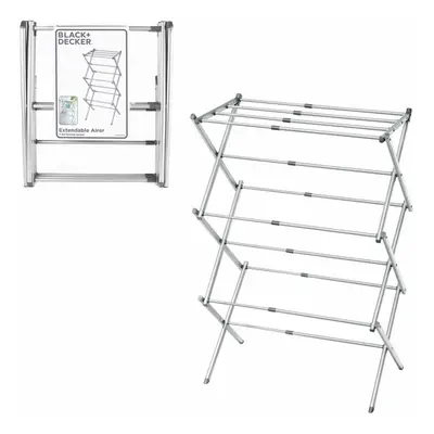 Black+Decker Extendable Compact Clothes Airer