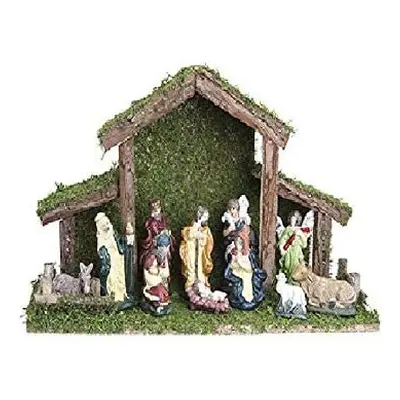 Toyland Piece Traditional Christmas Nativity Scene - Christmas Decorations