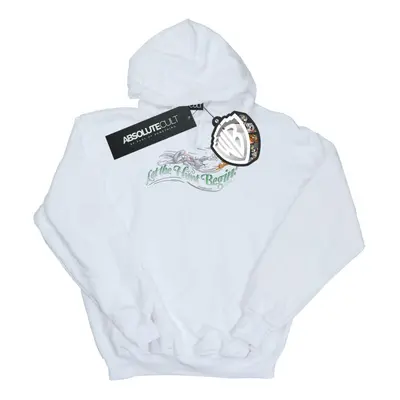 (S, White) Tom And Jerry Mens Let The Hunt Begin Hoodie