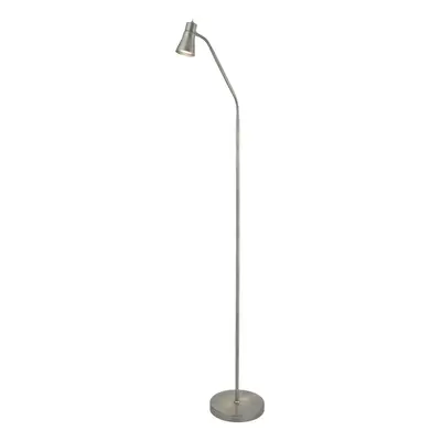 Searchlight Fusion Floor Lamp Light With Flexi Head SS