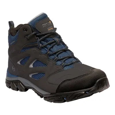 (3 UK, Ash/Blue Opal) Regatta Womens/Ladies Holcombe IEP Mid Hiking Boots