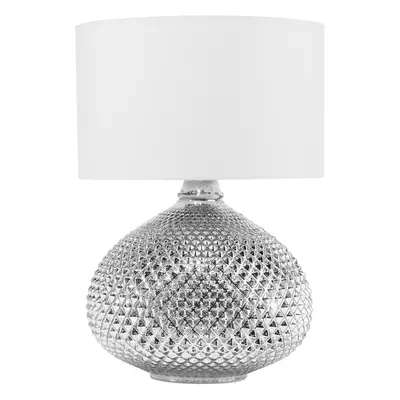 Table Lamp MADON Glass Silver