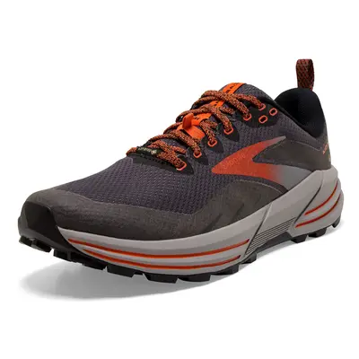 Brooks Men's Cascadia GTX Trail Running Shoe Black/Ebony/Cinnabar