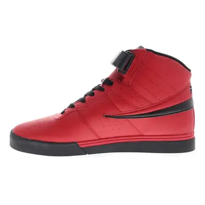 Fila Men's Vulc MID Plus Walking Shoe red/Black/Black 8.5 D US