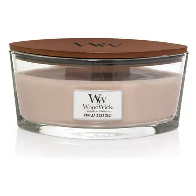 WoodWick - Vanilla and Sea Salt Hearthwick Ellipse Candle