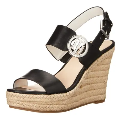 Tommy Hilfiger Women's KAHDY Heeled Sandal Black