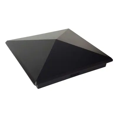 7.5"" x 7.5"" Heavy Duty Aluminium Pyramid Post Cap for True/Actual 7.