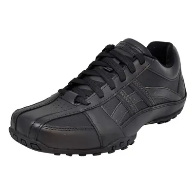 Skechers Men's Citywalk Malton Oxford Sneaker Black/Black/Black M