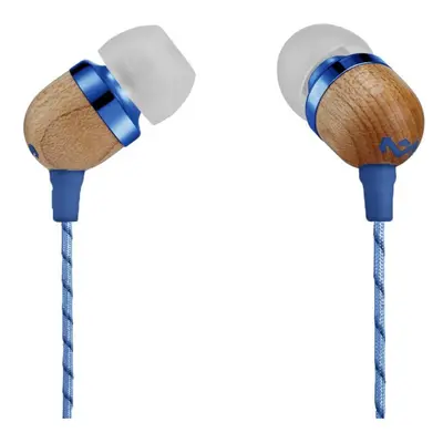 House of Marley Smile Jamaica In-Ear Headphones, Button Microphone Control Earphones, Noise Isol