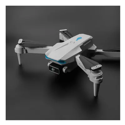 (Grey, Three Batteries) WIFI FPV with 4K Dual Camera Air Pressure Altitude Hold Gravity Sensing 