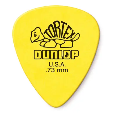 JIM DUNLOP Standard 073mm Yellow guitar Pick Pack