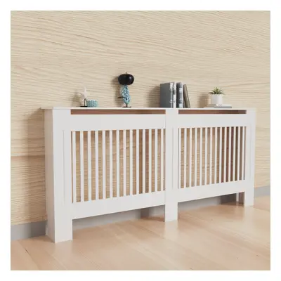 (L) 92cm Height Horizontal Slats Radiator Cover