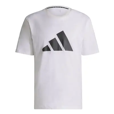 adidas Men's Sportswear Future Icons Three Bar Tee White X-Large