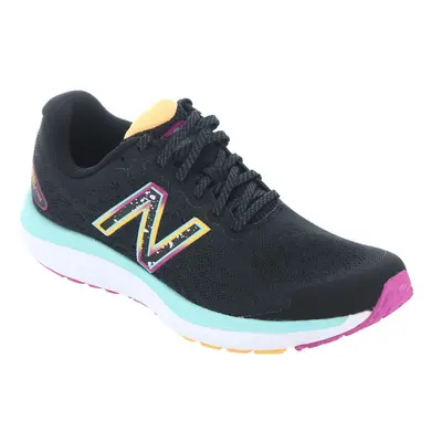 New Balance Women's Fresh Foam V7 Running Shoe Black/Surf/Lemonad