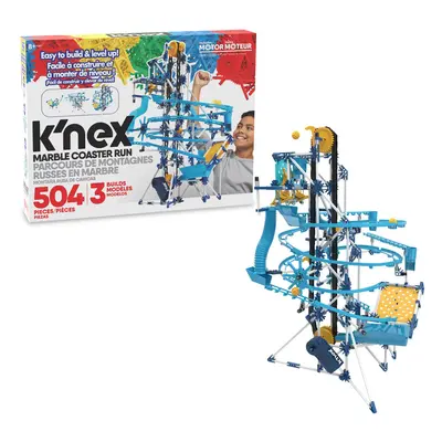 K'Nex | Marble Run Model Building Set (Motorised) | 350+ Pieces, STEM Learning Education Toy for